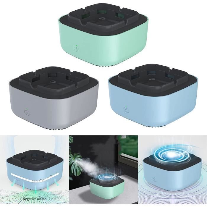Cendrier Intelligent - Smoke Air Purifier Cendrier Multifonctionnel Sans  Fumée - Élimine Intelligemment L'Odeur De Fumée Pour[u227]