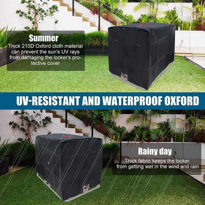 Bache Cuve 1000l, Collecteurs D'eau de Pluie Bache, Adapté au Réservoir — free download