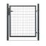 Portillon grillagé ESSENTIEL gris anthracite brillant - h.1,75 m