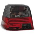 Paire de feux arriere VW Golf 4 berline 97-03 rouge fume W04-0