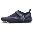 A021 Blue 42 -Chaussures en caoutchouc en amont respirantes et antidérapantes, pour Jogging en plein air, Sport aquatique, chaussett-0