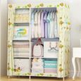 Wh Penderie Dressing Vetement En Tissu Intisse Armoire De