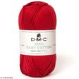 Fil DMC Baby Cotton - 50 g 754 Rouge Framboise-0