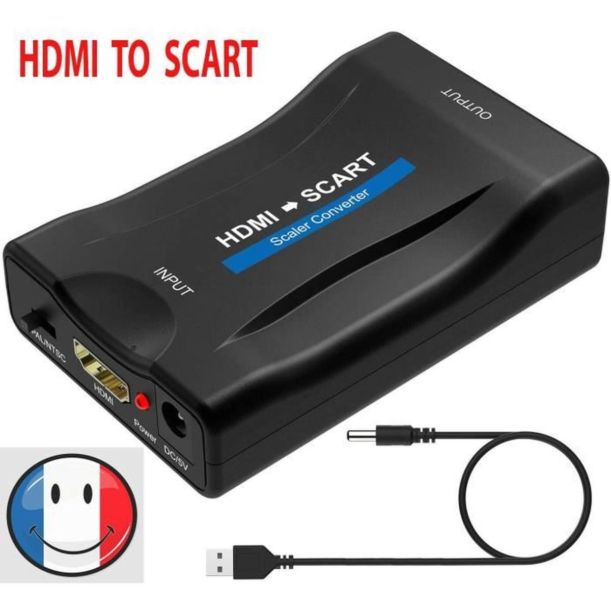 HDMI 1080P Vers VGA Câble Adaptateur Convertisseur Pour PC Laptop
