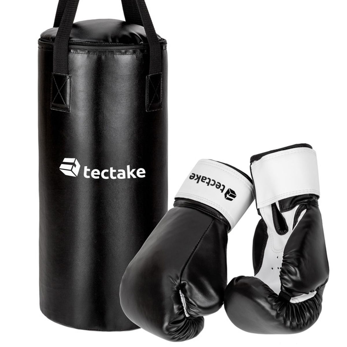 Tectake 1 Sac De Frappe Enfant 2 Gants De Boxe Noir Fixation Prix Pas Cher Cdiscount