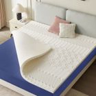 CASABEL Surmatelas 140x190 cm - Mémoire De Forme Zones Ergonomiques - 5 cm - Sur-matelas Confort - Pour Lit 2 Places