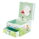 Boîte à musique - ULYSSE COULEURS D'ENFANCE - Renard en Bois - Hey Jude - Vert - Enfant - Mixte