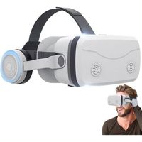 Lunettes de réalité virtuelle 3D - Casque de téléphone intelligent de réalité virtuelle  Casques VR immersifs accessoires 149