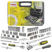 WMC Kit d'outils 94el. 1/4"&1/2"