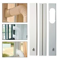 Rideaux,Joint de fenêtre pour climatiseur Portable,plaque d'étanchéité en tissu Flexible de 1.3m-1.9m pour - 1.9m[B83014]
