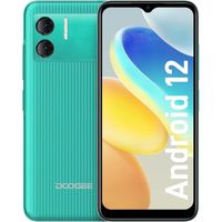 Smartphone Doogee X98 Pro - Vert émeraude - Android 12.0 - 4Go+64Go ROM - Double caméra SONY® AI - Double carte