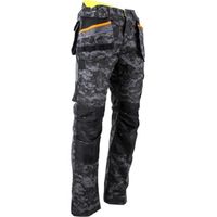 Pantalon Canvas avec poches genouillères renforcé imperméable LMA DONJON - Camouflage Kaki