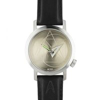 Cadran De Montre Aktéo Miroir Avec 3 Aiguilles - Diamètre 27,7 Mm - Occasion Très Bon état - Pour Réparation