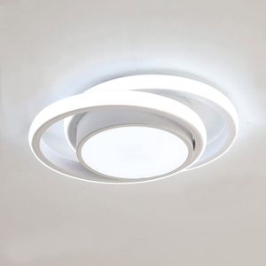 PLAFONNIER Plafonnier LED Rond Lampe de plafond 32W 2350LM Moderne Luminaire Plafonnier pour Couloir Coucher Salle de Bains Cuisine Sal[J4980]