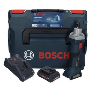 MEULEUSE Bosch GGS 18V-20 Meuleuse droite sans fil 18 V Brushless + 1x batterie ProCORE 4,0 Ah + chargeur + L-BOXX