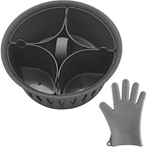 Cuiseur à œufs 2-en-1 Pour Thermomix TM5/TM6/TM31 - 4 œufs Pochés + 6 œufs à La Coque | Accessoire Petit-déjeuner