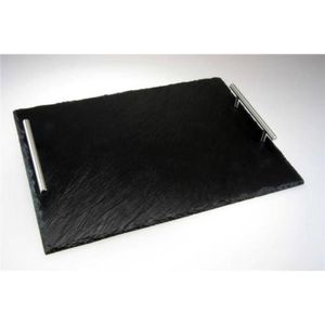 Utopia rectangulaire ardoise plateau 35 x 23 cm-Creative Food Présentation