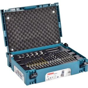 FORET - MECHE Kit d'outils vissage/perçage SDS Plus 65 pièces en coffret MAKPAC - MAKITA - B-69478
