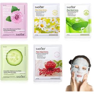 MASQUE VISAGE - PATCH Masque Hydratant 10 PCS,Masques Tissu de Beauté,Masque visage Soins Ingrédients nourrissants et s,Hydratation Instantanée