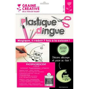 Kit Loisir Créatif Enfant - Plastique Dingue à Décorer - Thème Monstres