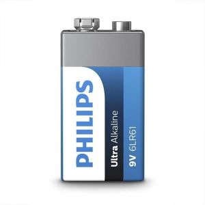 PILES Philips Ultra Alkaline pile 9V dans blister 0,000000