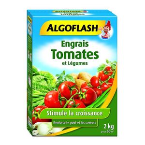 ENGRAIS ALGOFLASH Engrais Tomates et Légumes, Jusqu’à 20m²