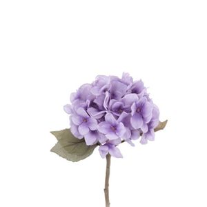 FLEUR ARTIFICIELLE 1 pc - Violet - Grandes Hortensias Artificielles En Soie,fausses Fleurs, Décoration De Mariage, De La Maison,