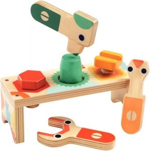 Boite à Outils en Bois Miniwob - Jeux de Rôle Montessori pour Enfants