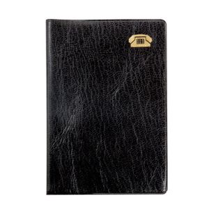 Répertoire Winner Exacompta 11 X 7.5 Cm - 96 Pages, 4 Couleurs Assorties, Toucher Cuir Souple