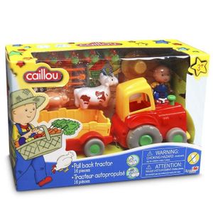 VOITURE - CAMION Caillou et son tracteur à rétrofriction