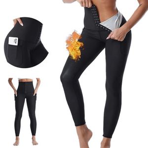 Merlvida Pantalon de Sudation Femmes, Sauna Legging Femme Anti