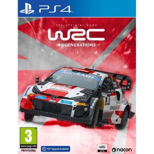 JEU PS4 WRC Generations - Jeu PS4 - Course - Nacon - En bo