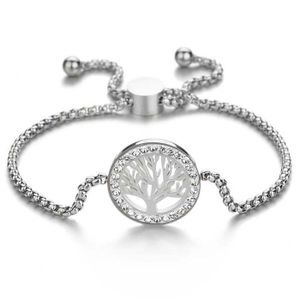 BRACELET - GOURMETTE Bracelet Femme Argent Sterling 925, Bracelet Arbre de Vie avec Boite Cadeau