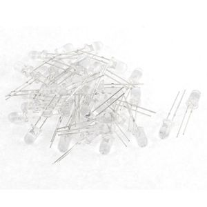Super Bright 5 mm Tête Ronde 2pin DEL de diode électroluminescente Nouveau Ga