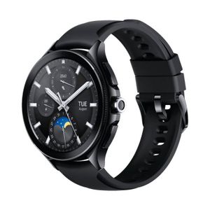 Montre connectée sport Xiaomi Watch 2 Pro LTE en acier noir avec bracelet