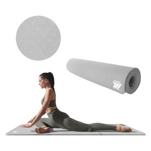 TAPIS DE SOL FITNESS YM MAT ASHTANGA, tapis Yoga Mat Pilates Fitness, Design antidérapant et isolant, méditation, épaisseur 6 m