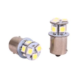 AMPOULE - LED minifinker ampoule de feu de freinage 2pcs blanc B
