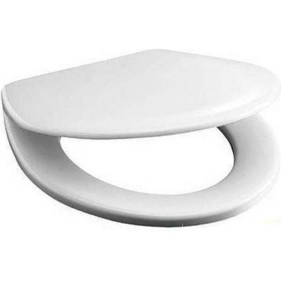 Abattant WC Imprimé Bubble Blanc - Dimensions 46x37.5cm, En MDF - Neuf Paris Prix