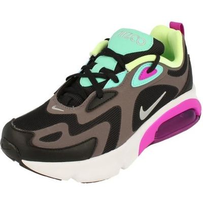 Air max 200 sales noir et rose