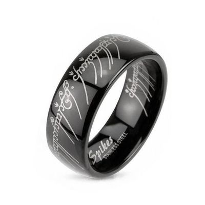 Bague femme homme acier noir seigneur des anneaux lord of the ring 65 Achat Vente bague anneau Bague femme homme acier noir seigneur des anneaux lord of the ring 65 Acier Noir