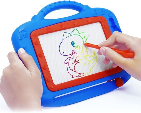 Ardoise Magique Tableau d'écriture magnétique Couleur Planche à Dessin Portable Peinture Outils