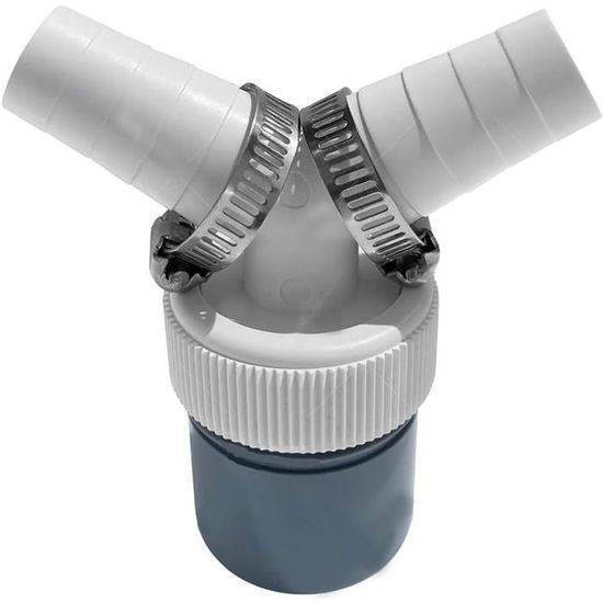 Connecteur Répartiteur Y 3/4 (2 Pièces) - Pour Machine à Laver, Lave-vaisselle, Robinet D'eau