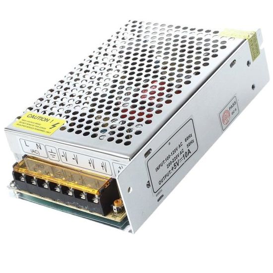 Alimentation Secteur Universelle 5V DC 4A - Pour LED, Appareils électroniques - Entrée 110V-240V AC