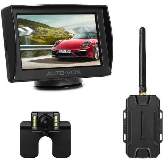 AUTO-VOX Caméra de recul M1W sans Fil - Étanche IP 68 avec 6 LEDs, Super  Vision Nocturne … - Cdiscount Auto