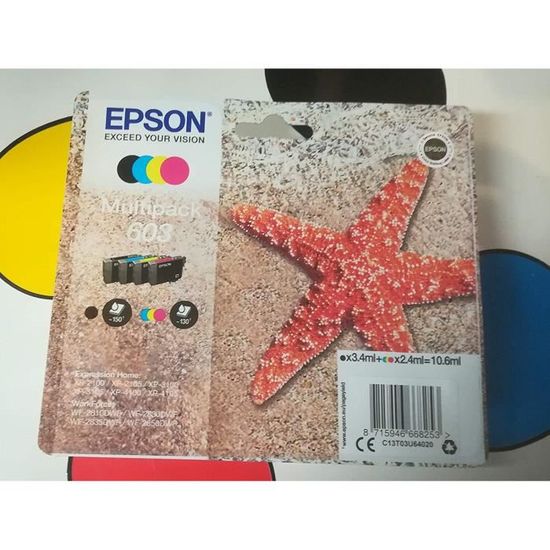 Epson Multipack 603 Etoile de Mer, Cartouches d'…