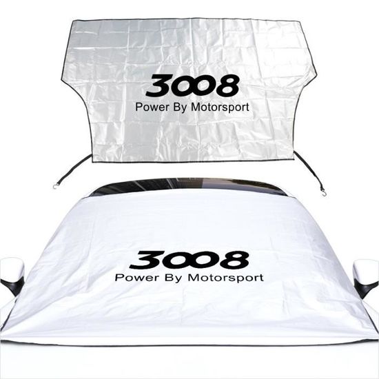 Pare-soleil de parapluie de voiture pour Peugeot 108 206 207 208 307 308 407 3008 RCZ Rifter, accessoires au For 3008