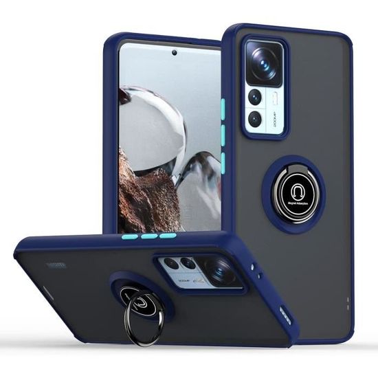 Cover HAOYE Per Xiaomi Mi 12T / 12T Pro 5G - Custodia A Libro In Pelle PU Con Portafoglio E Supporto, Nero - 3