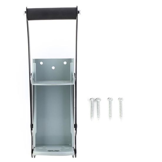 Broyeur de canettes en aluminium, 680,4 g/453,6 g/340,2 g, cylindre pneumatique robuste, outil de recyclage (vanne à bouton de comptoir