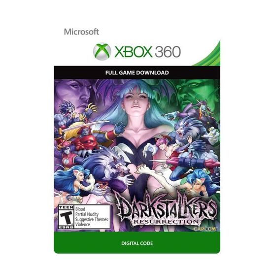 Darkstalkers resurrection xbox 360 2025