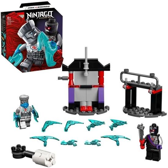 LEGO® NINJAGO® 71731 Kai contre Nindroïde, jeu de bataille épique ninja, robot guerrier avec un jeu de combat rotatif
